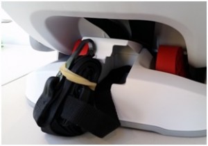 התקנה באמצעות ISOFIX LATCH